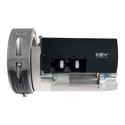 Immagine di MOTORE SERRANDE CON ELETROFRENO DIAMETRO ASSE 42/48/60MM DIAMETRO CORONA 200/220 MM PORTATA 180KG KEY
