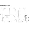 Immagine di KIT AUTOMAZIONE PER CANCELLO SCORREVOLE PORTATA 500KG 24V KEY