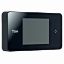 Immagine di SPIONCINO ELETTRONICO DIGITALE COLORE NERO,TELECAMERA ALTA QUALITA, FORO STANDARD 14 MM SPESSORE PORTA 38-110MM