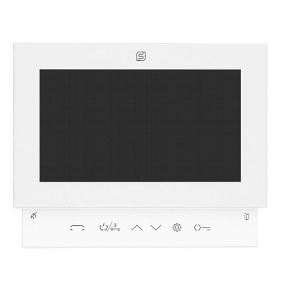 Immagine di VIDEOCITOFONO 7'' A COLORI VIVAVOCE DIGITALE 2 FILI PLUGGY PLUS COMPATIBILE CON VIDEOKIT 1SEPG FARFISA