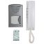 Immagine di KIT AUDIO MONOFAMILIARE CLICKIT COMPOSTO DA UN CITOFONO EXHITO EX311 UN PULSANTE CLICK FILO MURO E UN ALIMENTATORE FARFISA
