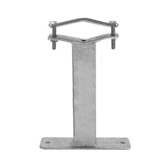 Immagine di ZANCA A MURO EMILIA SERIE PESANTE ART.105 DISTANZA 200MM MAXITAL