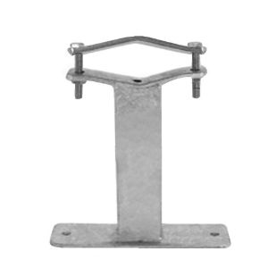 Immagine di ZANCA A MURO EMILIA SERIE PESANTE ART.103 DISTANZA 100MM MAXITAL