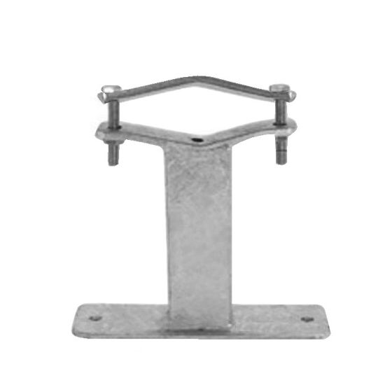 Immagine di ZANCA A MURO EMILIA SERIE PESANTE ART.102 DISTANZA 50MM MAXITAL