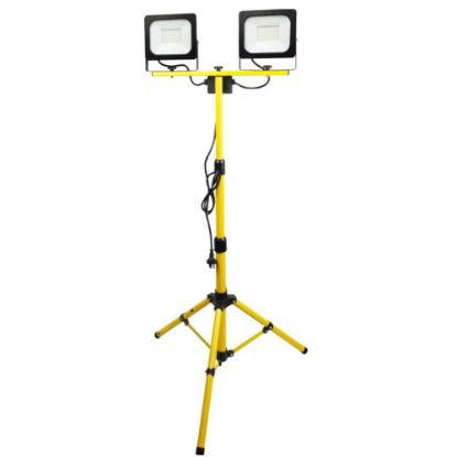 Immagine di FARO LED 2 LUCI 2X100W CON TREPPIEDE IP65 HIT