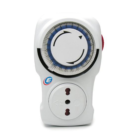 Immagine di PROGRAMMATORE MECCANICO GIORNALIERO PER INTERNI 16AMP. 58103 ELECTRALINE