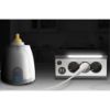 Immagine di MULTIPRESA AD ANGOLO NERA CON 3 PRESE SCHUKO E 2 USB ELECTRALINE