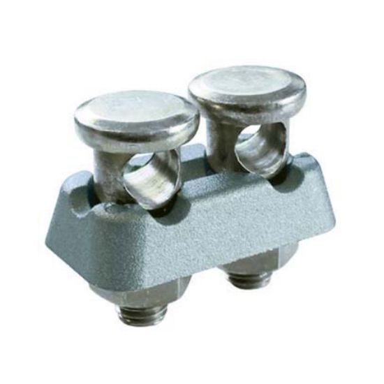 Immagine di MORSETTO TERMINALE DOPPIO RAMATO SEM