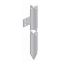 Immagine di DISPERSORE A CROCE ZINCATO 50x5 MM MT 1,50 SEM