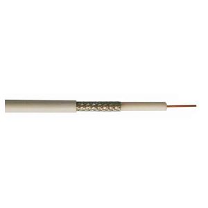 Immagine di CAVO TV SATELLITARE BIANCO CLASSE B Ø 5 mm² ROTOLO DA 10 MT