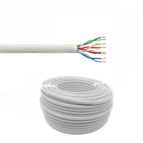 Immagine di CAVO CAT.5E UTP 4X2X24 AWG CCA RAME ROTOLO DA 305 MT