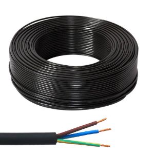 Immagine di CAVO GOMMATO NERO H07RN Ø 3x2,5 MM ROTOLO 100 MT