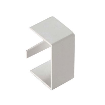 Immagine di TAPPO TERMINALE MINICANALE 40x17 MM BIANCO CONFEZIONE 2 PZ ELETTROCANALI