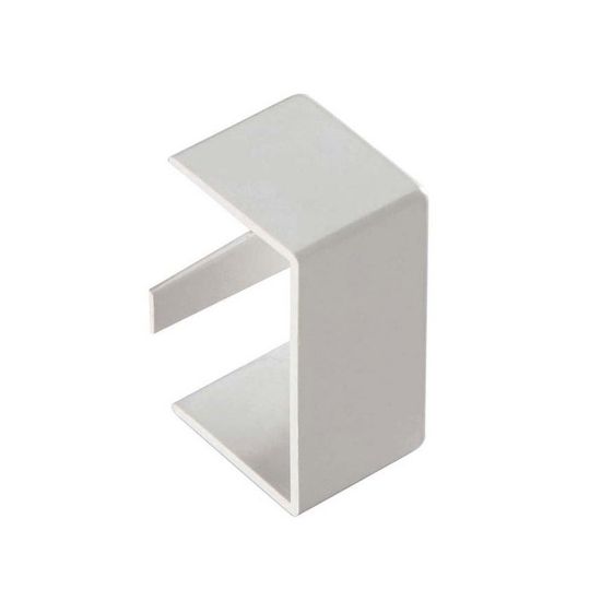 Immagine di TAPPO TERMINALE MINICANALE 40x17 MM BIANCO CONFEZIONE 2 PZ ELETTROCANALI