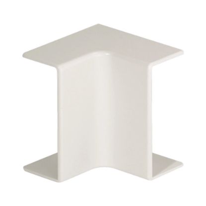 Immagine di ANGOLO INTERNO PER MINICANALA 22x10 MM BIANCO CONFEZIONE 2 PZ ELETTROCANALI