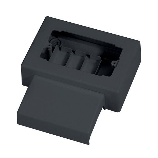 Immagine di SCATOLA TORRETTA 108-70X20 ARDESIA 4 MODULI ELETTROCANALI