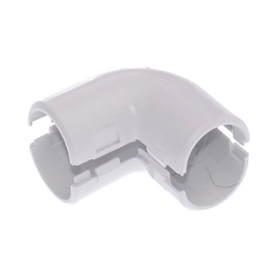 Immagine di CURVA ISPEZIONABILE REVERSIBILE PER CANNA PASSACAVI IP40 Ø 20 MM BLISTER 5 PZ