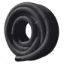Immagine di TUBO CORRUGATO NERO DOPPIA PARETE Ø 40 MM ROTOLO 50 MT