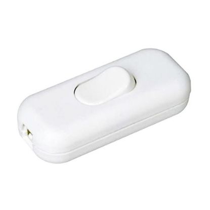 Immagine di INTERRUTTORE PASSAFILO 250V BIANCO CONFEZIONE 2 PZ F.A.E.G.