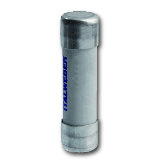 Immagine di FUSIBILE CERAMICO 10,3x38 MM 12A 1000V DC CONFEZIONE 10 PZ ITALWEBER