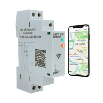 Immagine di INTERRUTTORE ASTRONOMICO MULTIFUNZIONE WIFI PLIKC