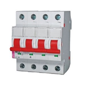 Immagine di INTERRUTTORE NON AUTOMATICO 4 POLI 63A 400V SV463 4 MODULI DIN ETIMAT