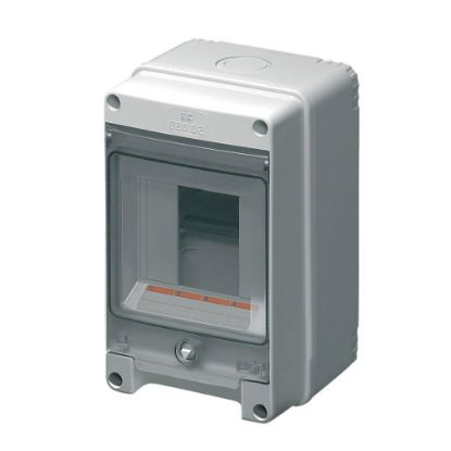 Immagine di CENTRALINO DA PARETE STAGNO IP65 2/4 MODULI ELETTROCANALI