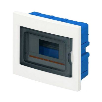 Immagine di CENTRALINO 8 MODULI BIANCO PER PARETI IN CARTONGESSO ELETTROCANALI