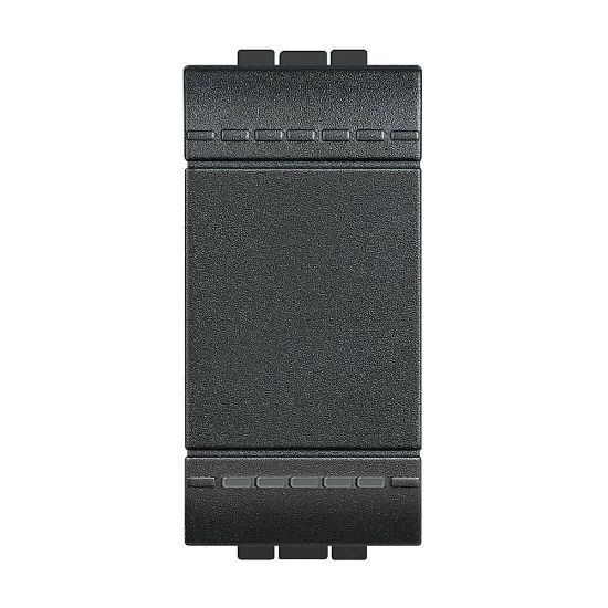 Immagine di DEVIATORE 1 MODULO 16A ANTRACITE SERIE LIVING