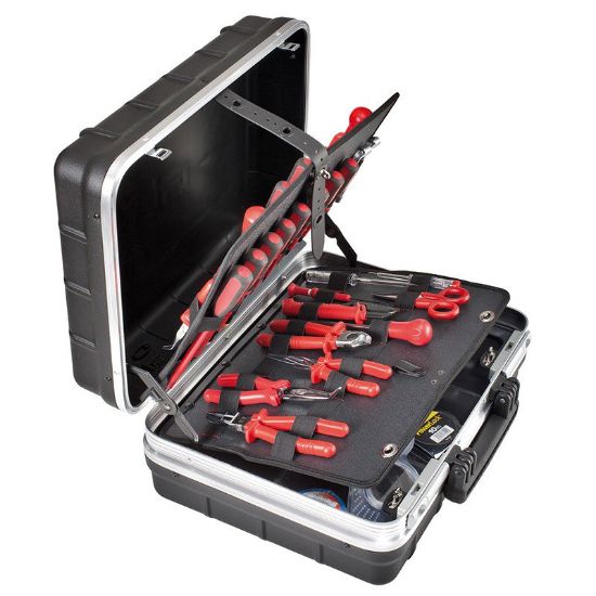 Immagine di VALIGIA ATOMIK 215 PELLE 46x35x21 CM GT LINE