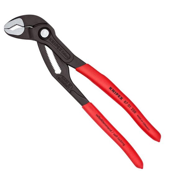 Immagine di PINZA REGOLABILE MM 250 COBRA MANICO RIVESTITO KNIPEX