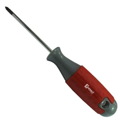 Immagine di GIRAVITE A CROCE LAMA CROMO MM PH6x100 FUMASI