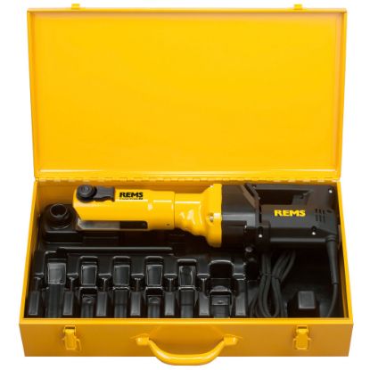 Immagine di PRESSATRICE ELETTRICA POWER-PRESS CON CASSETTA SENZA GANASCE REMS