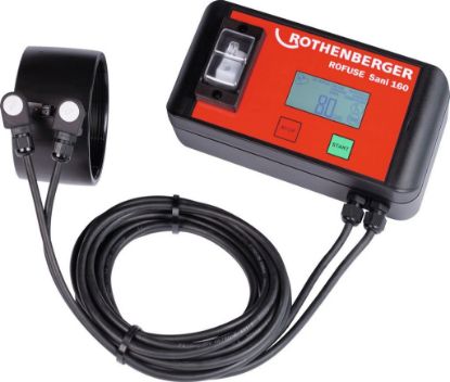 Immagine di SALDATRICE ROFUSE MOD. SANI 160 PER MANICOTTI ELETRICI IMPIANTI DI SCARICO ROTHENBERGER