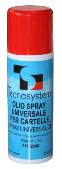 Immagine di OLIO PER CARTELLE IN BOMBOLETTA SPRAY ML 200 TECNOSYSTEMI