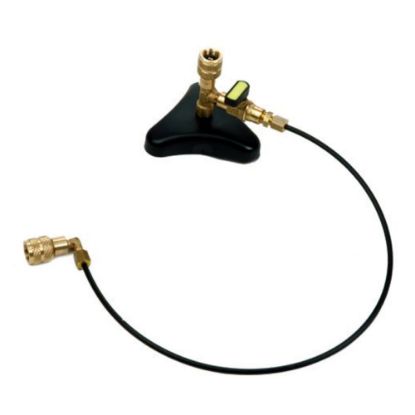 Immagine di SUPPORTO CON TUBO CAPILLARE PER RICARICA BOMBOLA GAS R22 COD.05104049 WIGAM