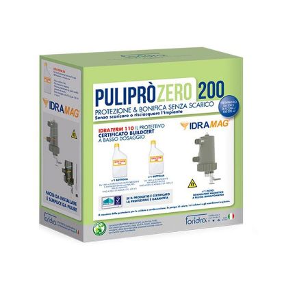 Immagine di KIT DEFANGATORE PULIPRO' ZERO 200K FORIDRA ATTACCO Ø 1" (SCARICO ZERO)
