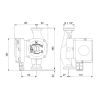 Immagine di CIRCOLATORE UPS2 25-80 Ø 1 1/2" MONOFASE GRUNDFOS