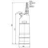 Immagine di POMPA SOMMERSA SBA3-45 0,70 HP MONOFASE CON CAVO DA 15 M GRUNDFOS