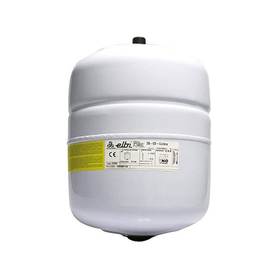 Immagine di VASO ESPANSIONE DS-8 PER ( SOLARE-ACQUA REFRIGERATA-RISCALDAMENTO ) Ø 3/4" ELBI