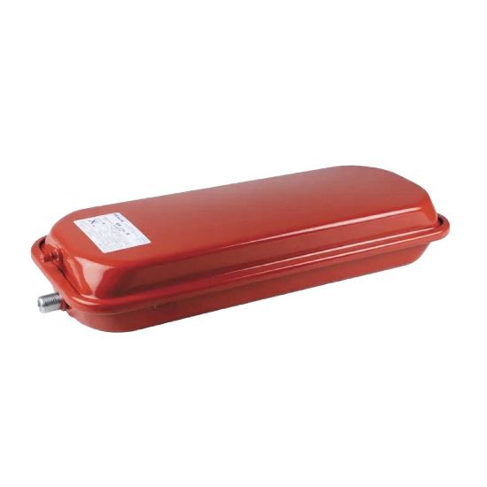 Immagine di VASO ESPANSIONE ERPRET/10 PER RISCALDAMENTO RETTANGOLARE PIATTO ROSSO Ø 3/4" ELBI
