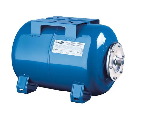 Immagine di AUTOCLAVE MEMBRANA AC - 25 GPM CE 24 LT  8 BAR CON STAFFE Ø 1" ELBI