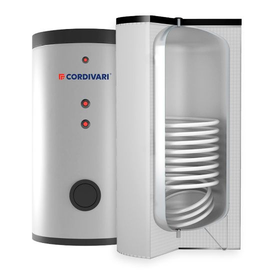 Immagine di BOLLITORE 800 LT 1 SCAMBIATORE FISSO ( BOLLY1 ST ) CORDIVARI