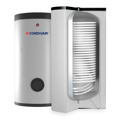 Immagine di BOLLITORE 200 LT1 SCAMBIATORE FISSO ( BOLLY1 XL WB 200 PER POMPA DI CALORE ) CORDIVARI