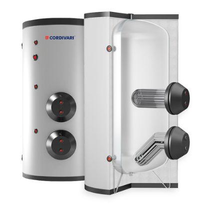 Immagine di BOLLITORE 300 LT2 SCAMBIATORI ESTRAIBILI INOX 316 CORDIVARI