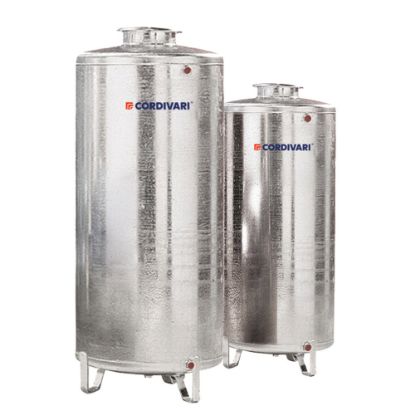 Immagine di SERBATOIO VERTICALE ZINCATO LT 500 CORDIVARI