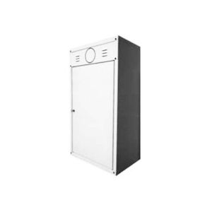 Immagine di COPRICALDAIA SMALTATO (HXLXP) CM 98X55X38 BIANCO