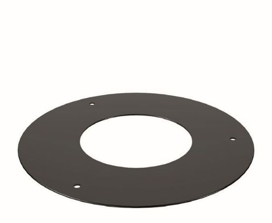 Immagine di ROSONE COPRIFORO NERO DIAMETROMM130