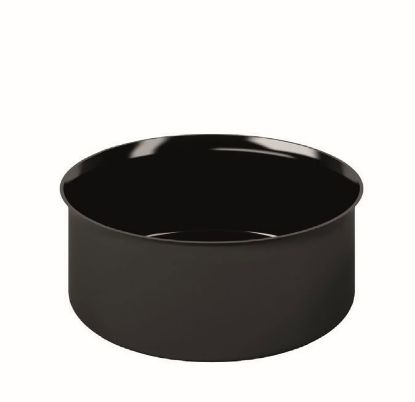 Immagine di TAPPO INOX NERO DI CHIUSURA PER TEE DI PARTENZA DIAMETROMM 100 AISI 316