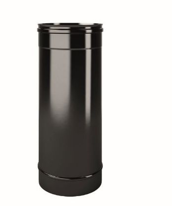 Immagine di TUBO INOX NERO DIAMETRO MM 100 LUNGHEZZA 0,5 MT AISI 316